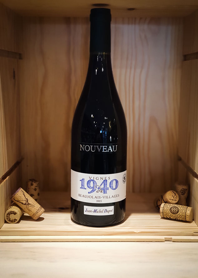 Le Beaujolais Nouveau 2021 Vignes de 1940 chez votre caviste à Angoulême- (1)